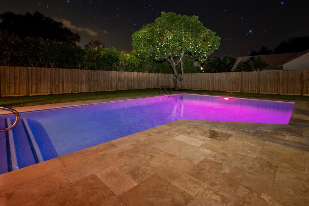 Twilight dusk real estate photo shoot, Fort Lauderdale, Florida